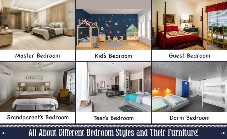 Different Types Of Bedrooms