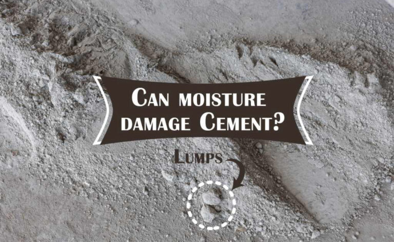 Effect of Moisture on Cement Bags