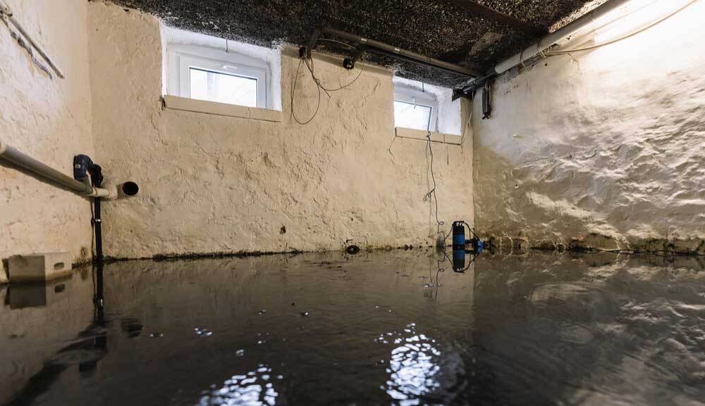 Waterlogging in Basement