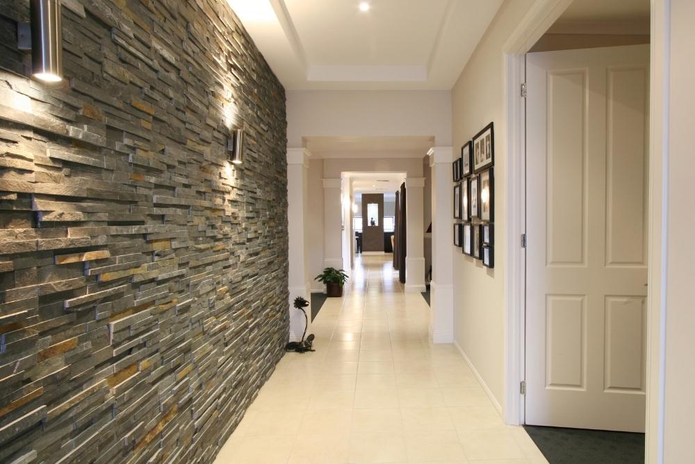 Textured Paint on Entryways and Hallways