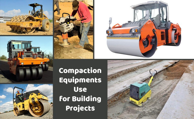 Compaction Equipment Use for Building Projects
