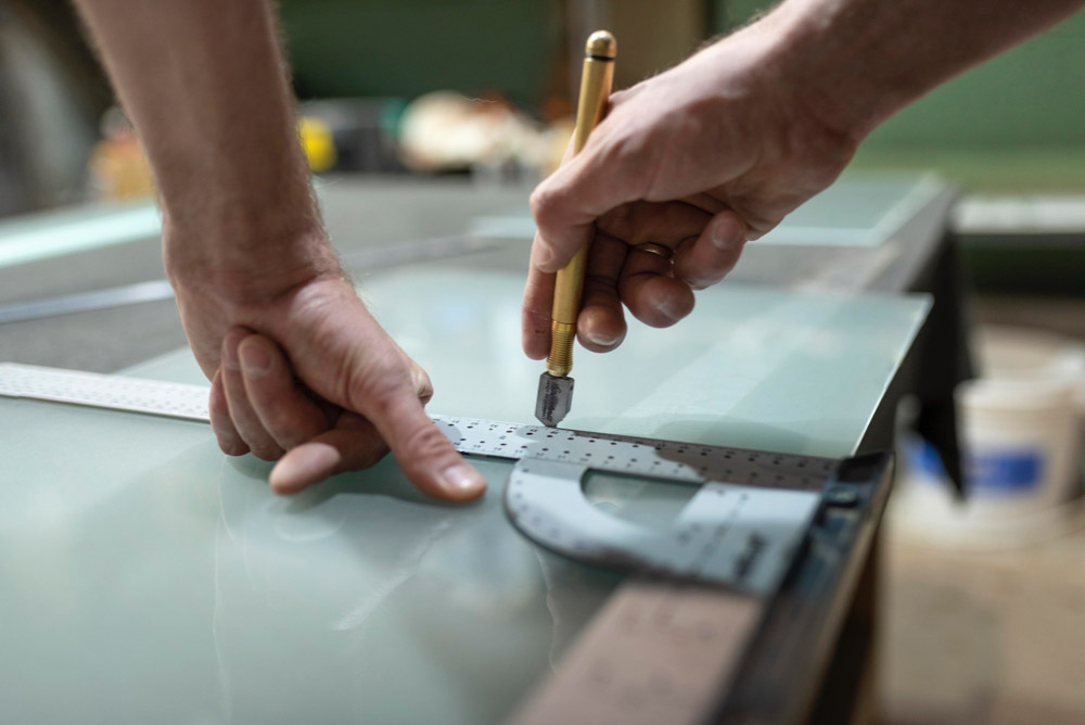 Tempered Glass Edge Treatment