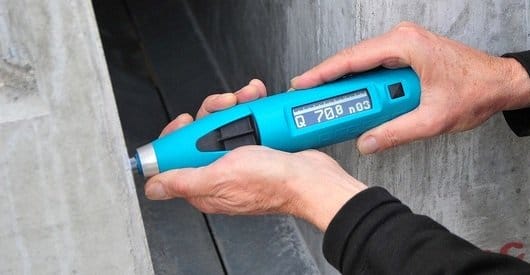 Rebound Hammer Test Results