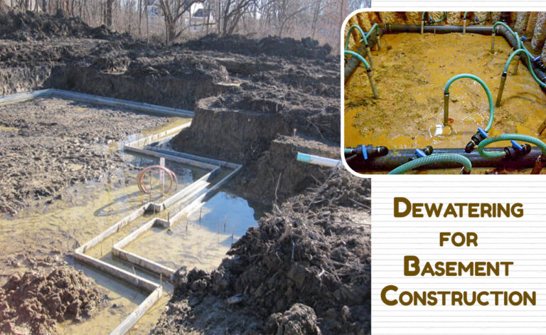 Dewatering for Basement Construction