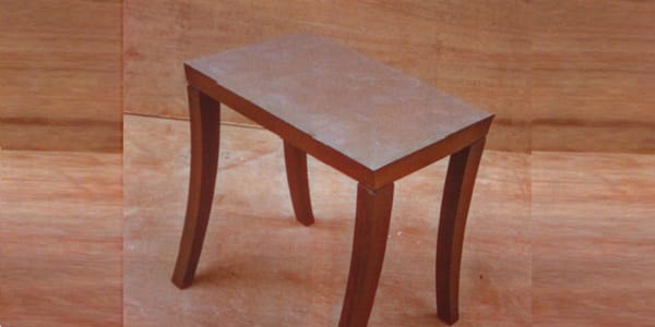 Silvering the tabletop