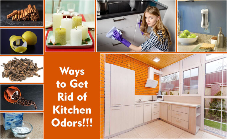 Ways to Get Rid of Kitchen Odors