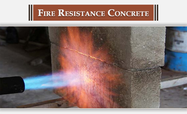 Fire Resistance of Concrete
