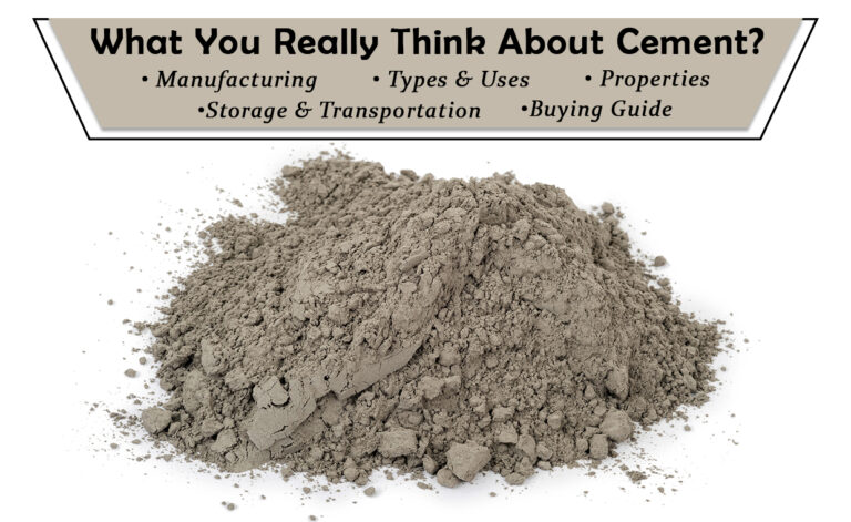 Cement Widely Used Building Material
