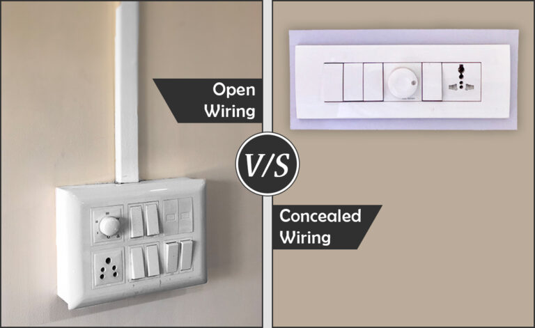 Concealed Wiring and Open Wiring