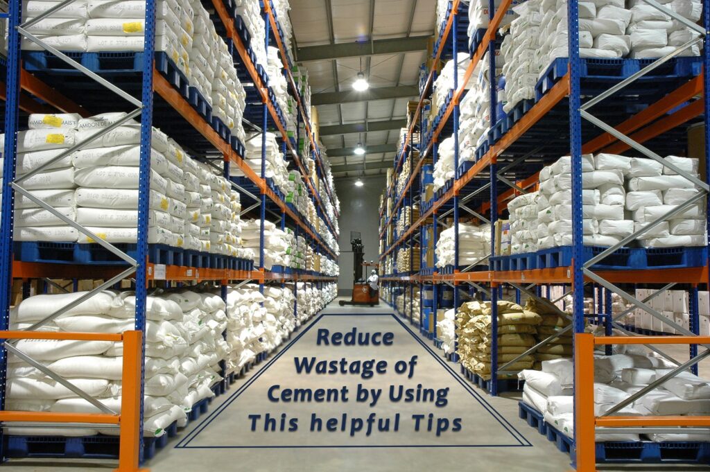 Storage of Cement in Cement Godown