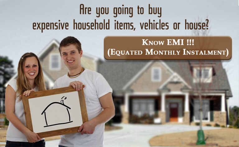 Couple Happy Buying Home on EMI