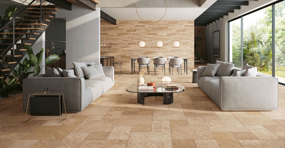 Travertine Modern Material