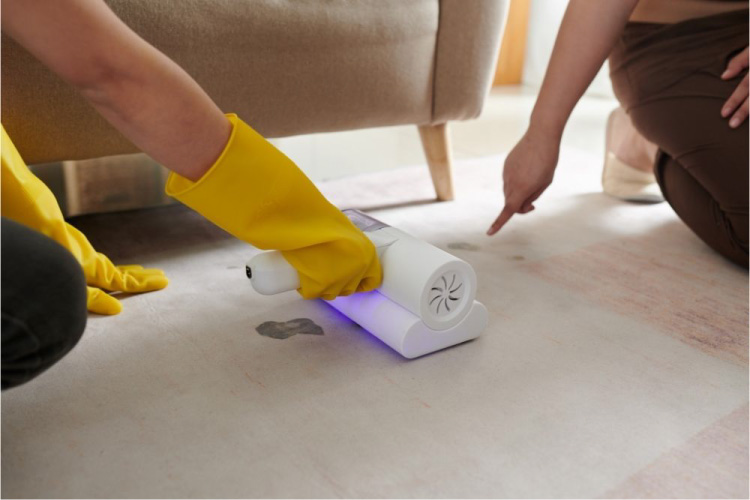 Cleaning Stain on Carpet