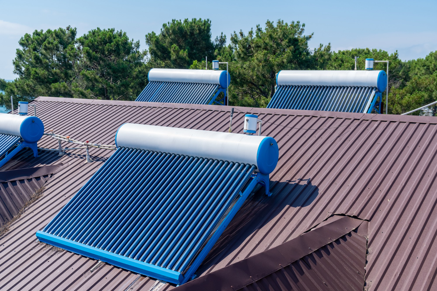 Evacuated Tube Collector (ETC) Solar Heater