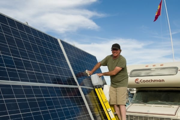 Cleaning of Solar Panels