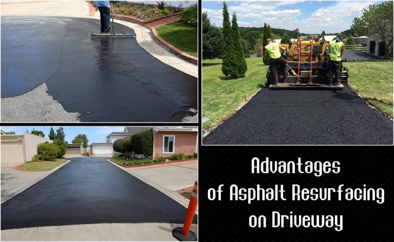 Advantages of Asphalt Resurfacing on Driveway