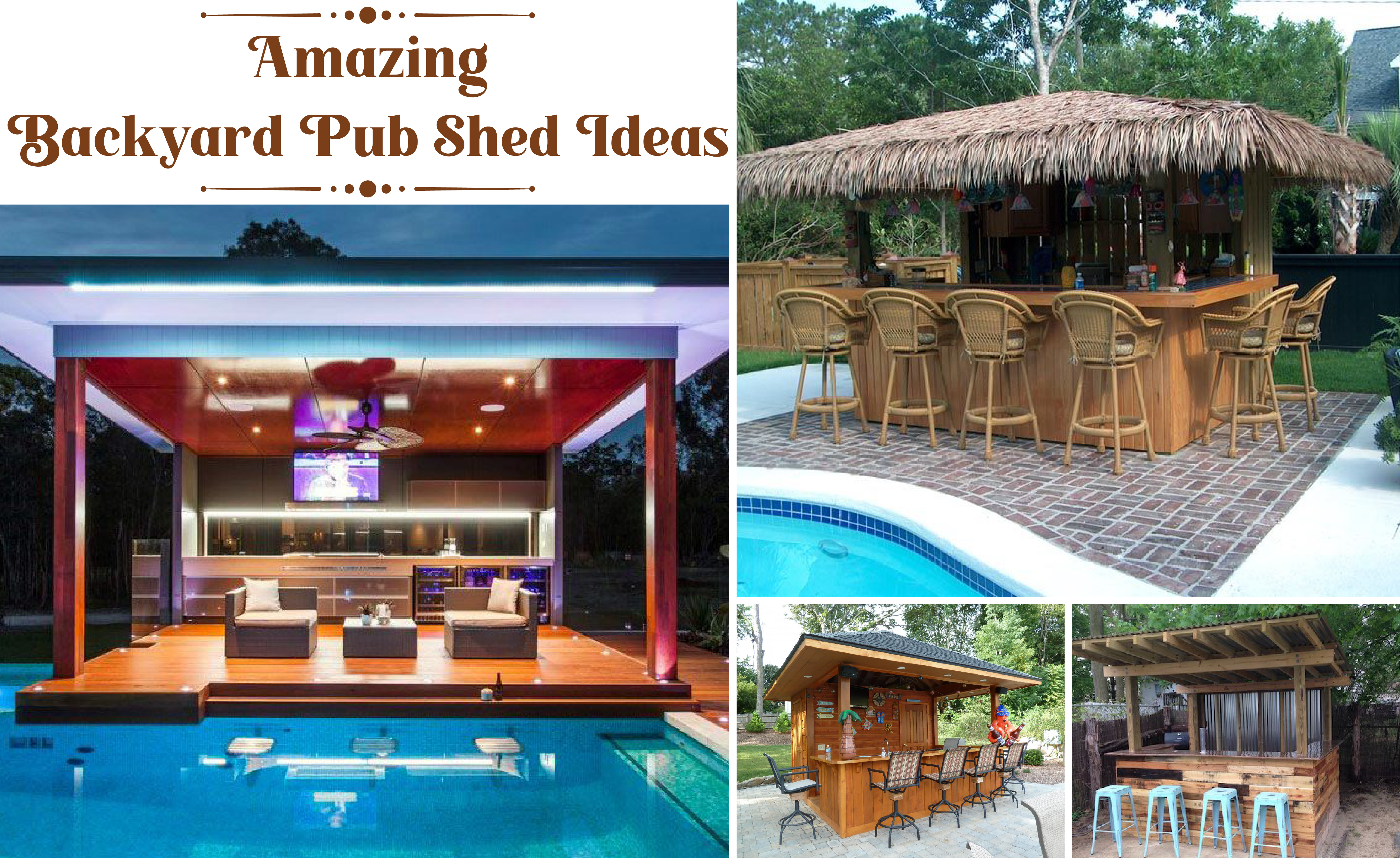 Amazing Pub Shed Ideas