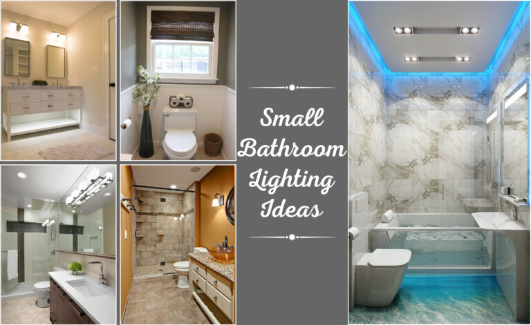 Lighting Ideas for Tiny Bathroom