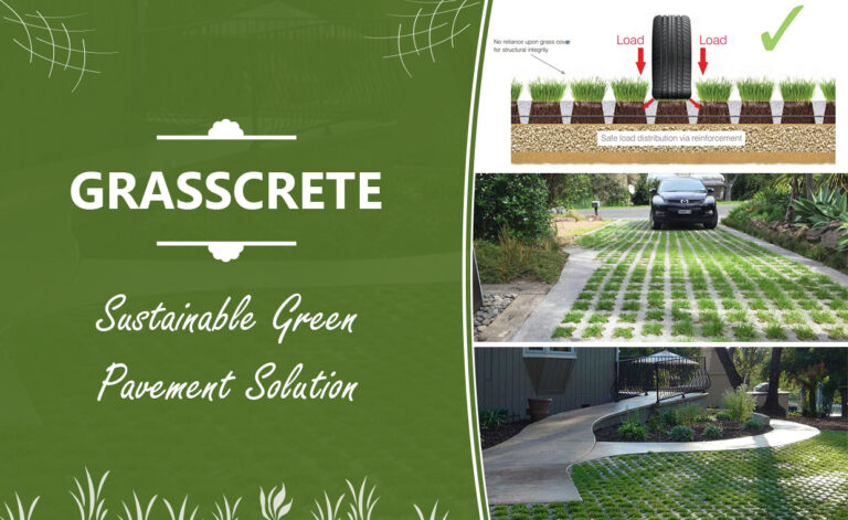 Grasscrete - Sustainable Green Pavement Solution