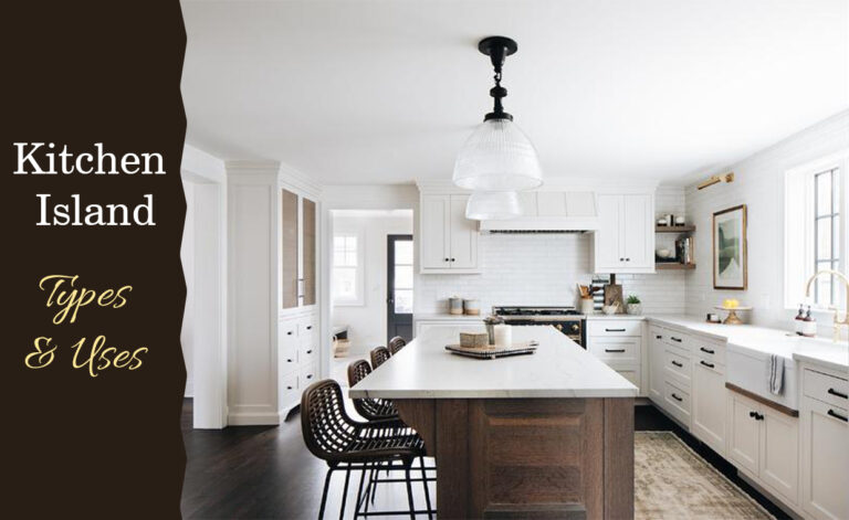 Kitchen Island with Breakfast Counter