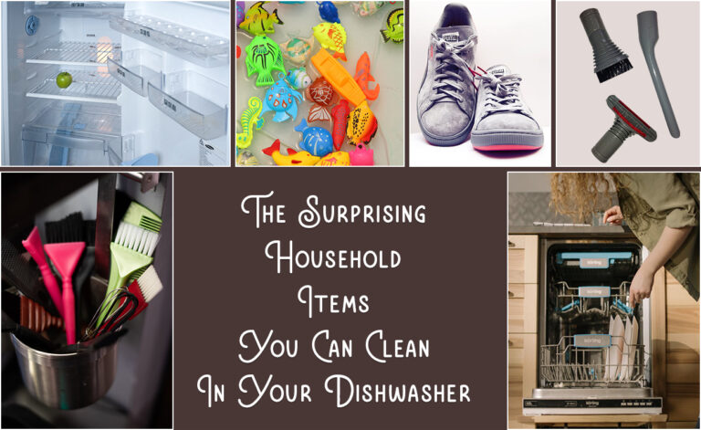The Surprising Household Items You Can Clean In Your Dishwasher