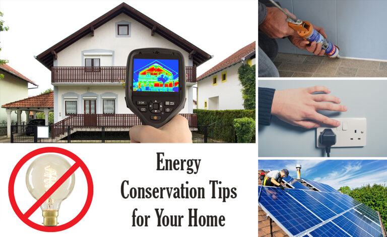 Ways to Conserve Energy