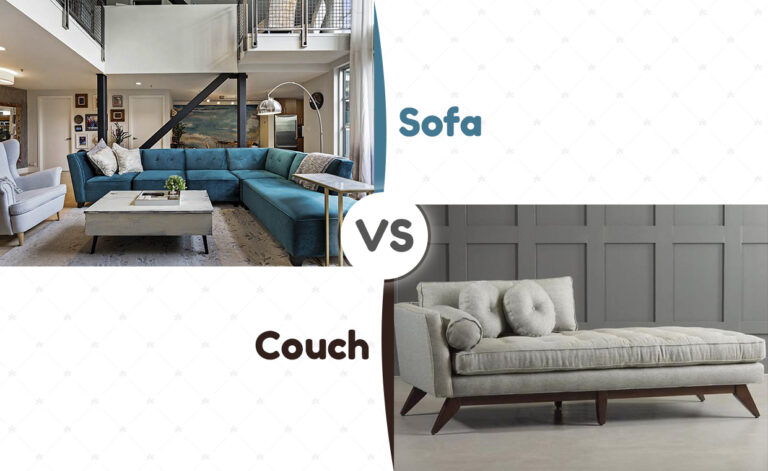 Sofa vs. Couch