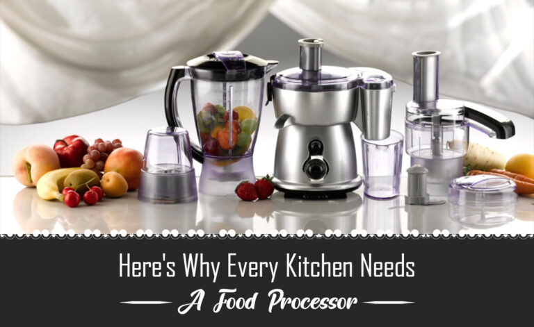 Here's Why Every Kitchen Needs A Food Processor