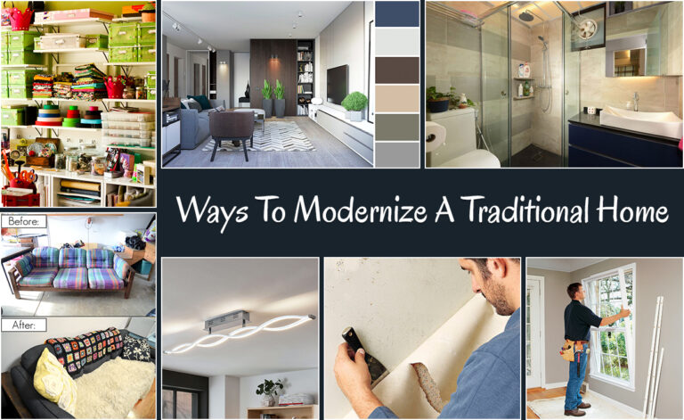 Modernize A Traditional Home