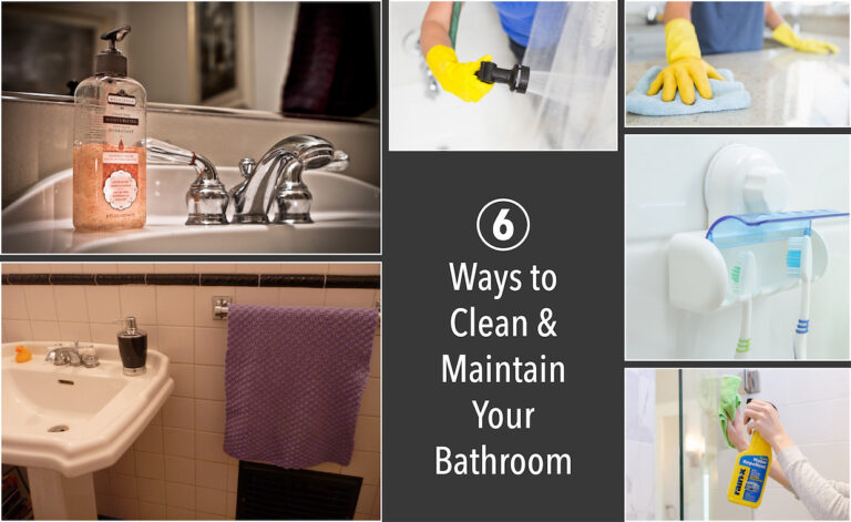 Ways to Keep Your Bathroom Clean