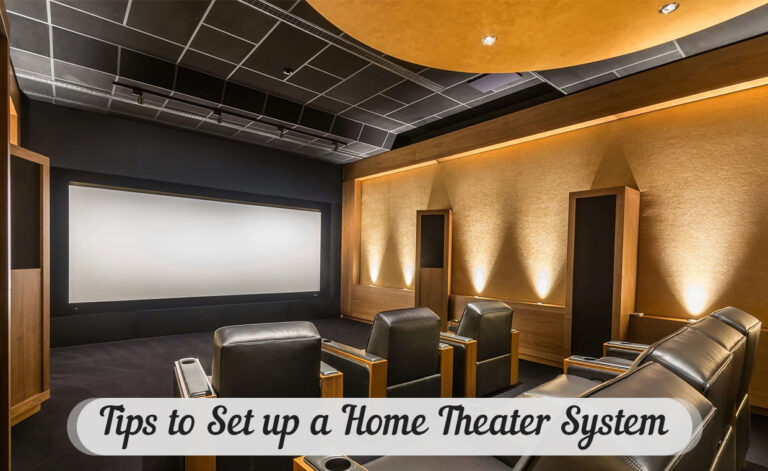 Setting Up Home Theater