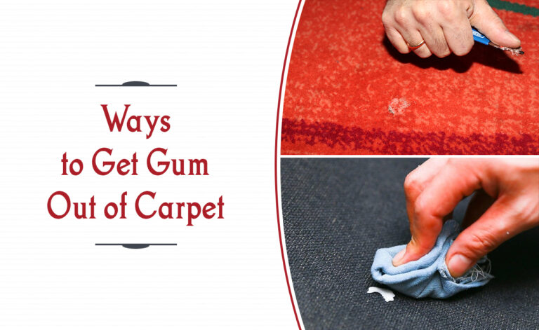 Tips to Remove Chewing Gum from Carpet