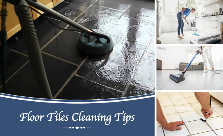 Cleaning Floor Tiles