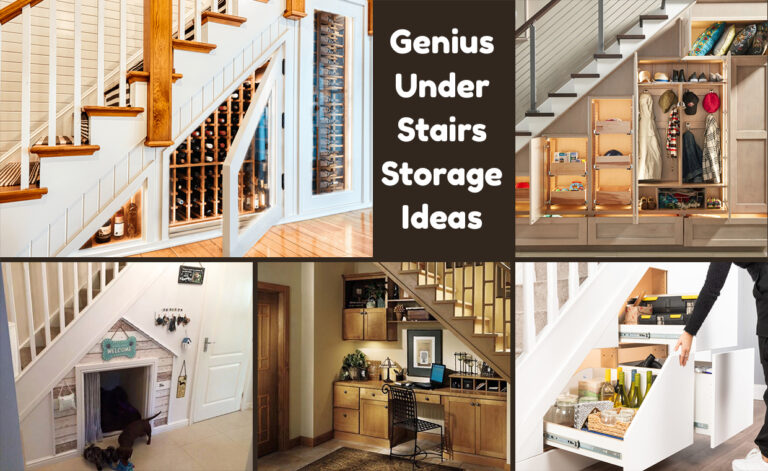 Genius Under Stairs Storage Ideas
