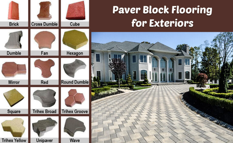 Paver Block Flooring for Exteriors