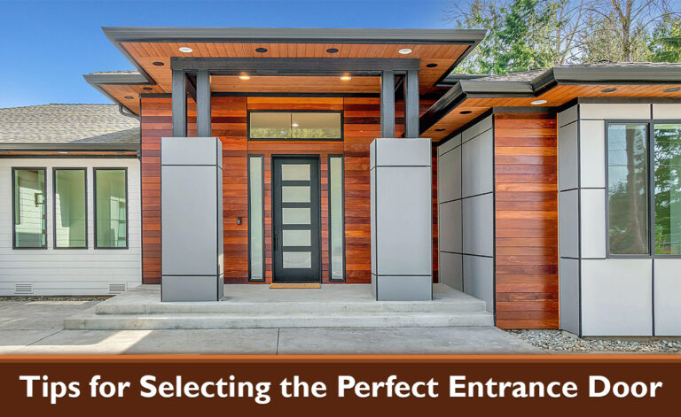 Tips for Selecting the Perfect Entrance Door