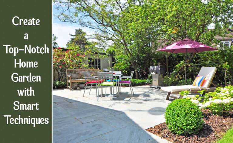 Create a Top-Notch Home Garden with Smart Techniques