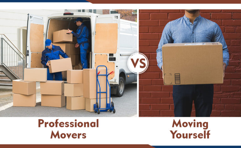 Hiring Professional Movers VS moving Yourself