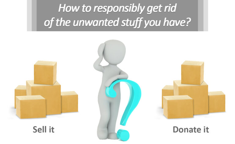 How to Responsibly Get Rid of the Unwanted Stuff you Have