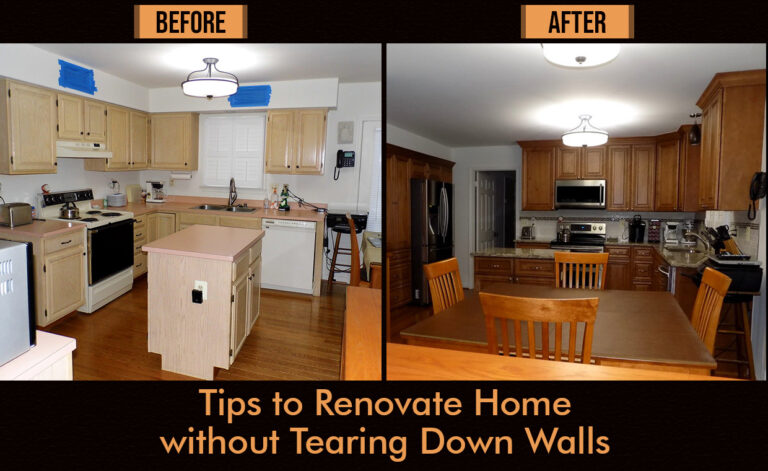 Remodel your Home without Tearing Down Walls