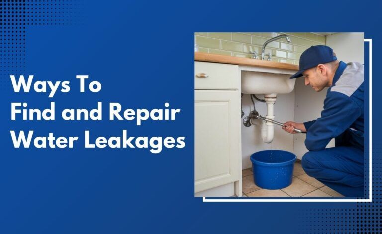 Find and Repair Water Leaks