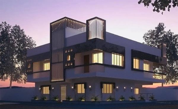 Exterior Design of Residence