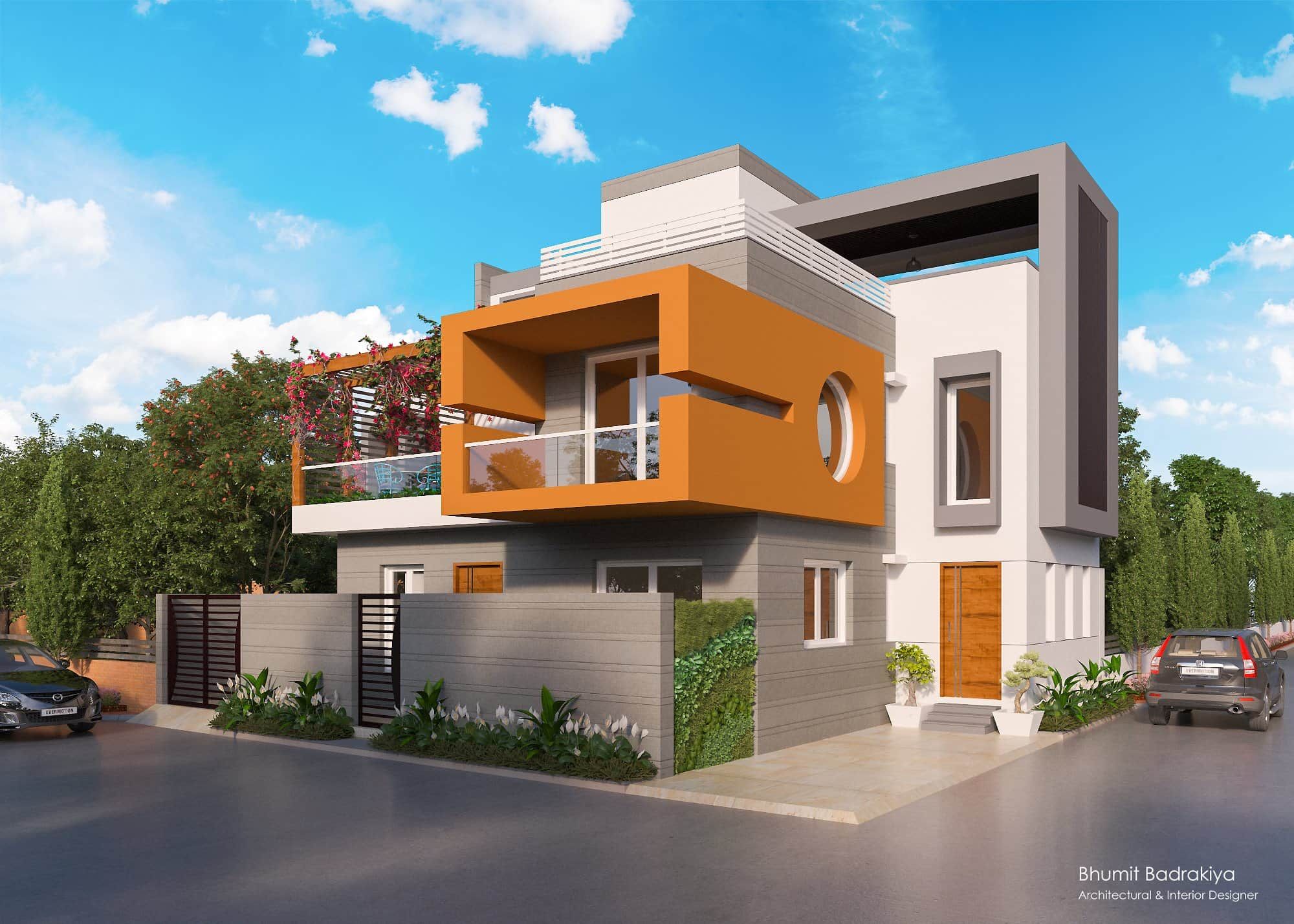 Exterior Design of Bungalow 2