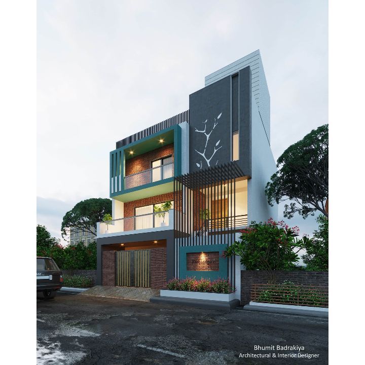 Exterior Design of Bungalow 1