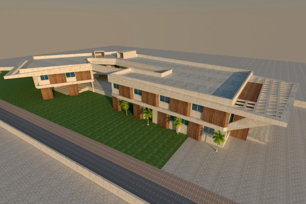 Limdi School Top View