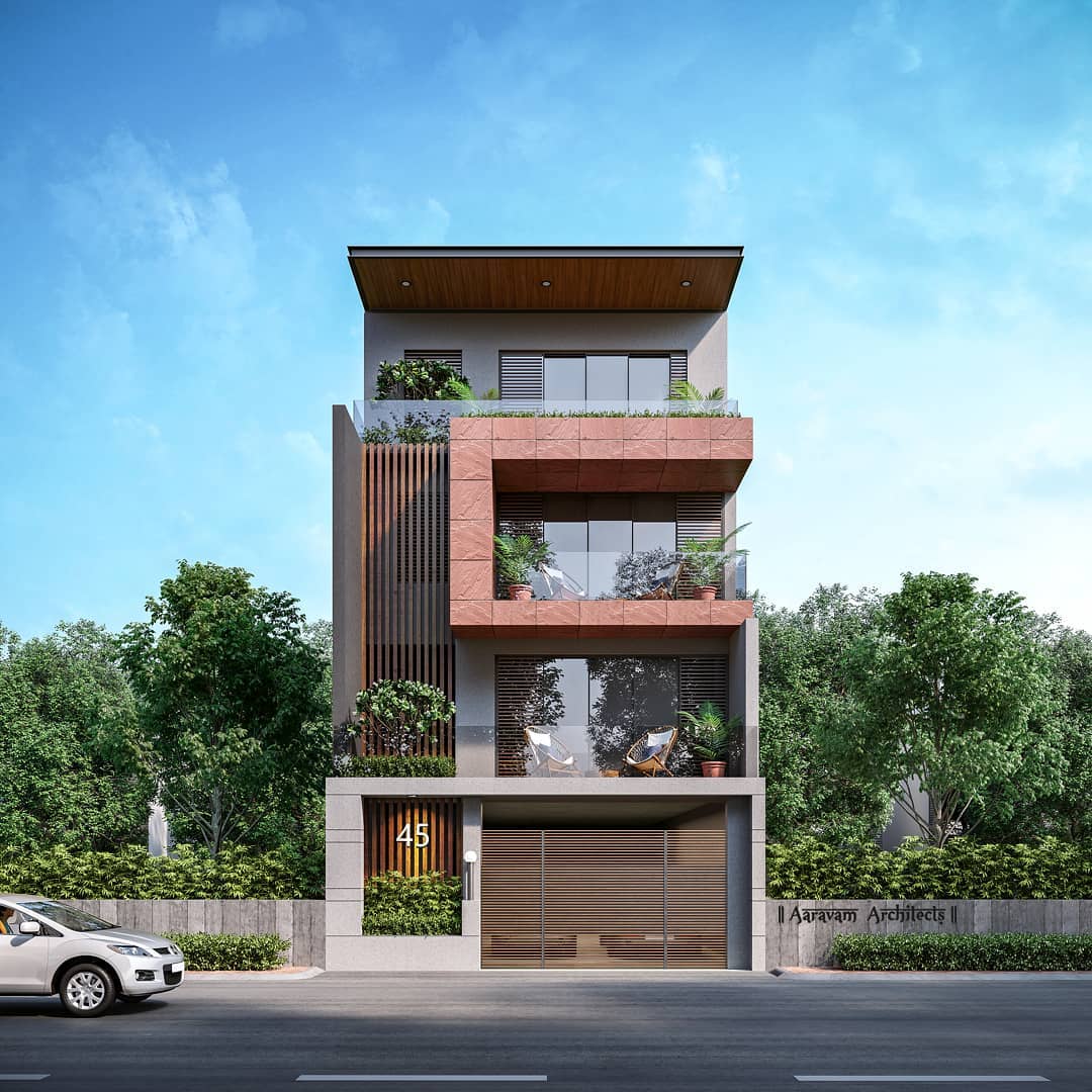 Architectural Design of Residential Building