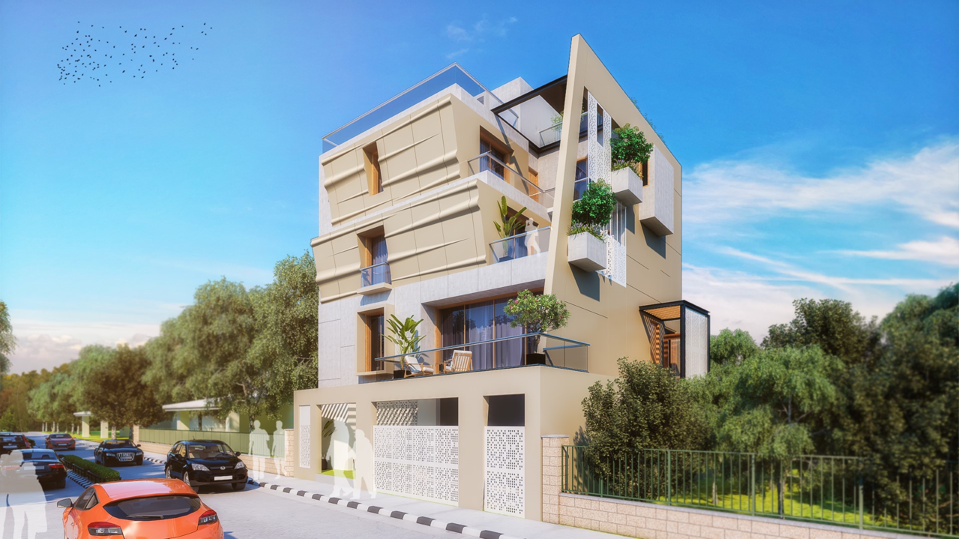 Architectural Design of Residential Building