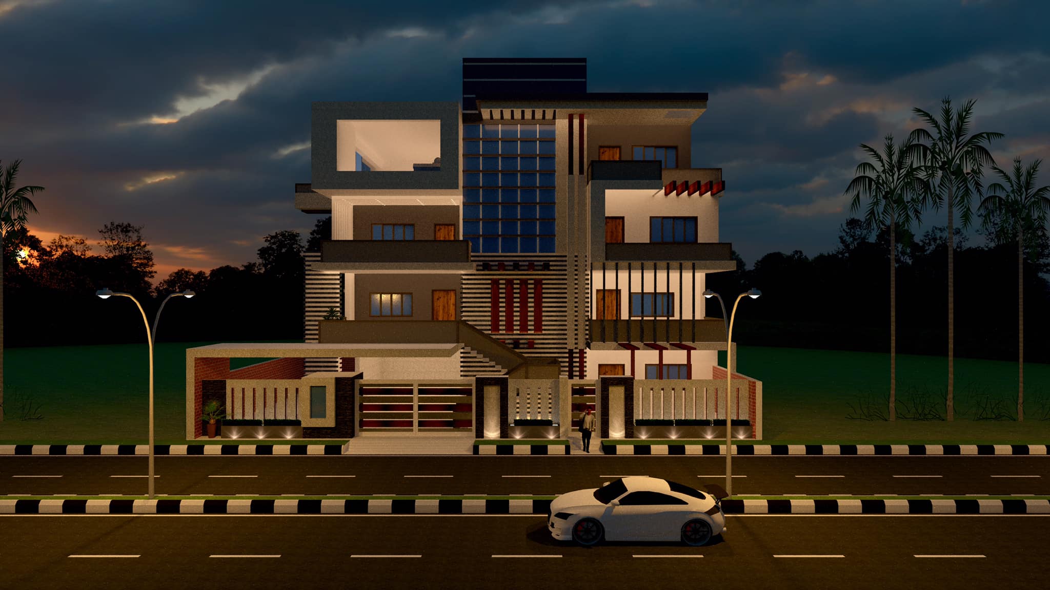 Architectural Design of Residential Building