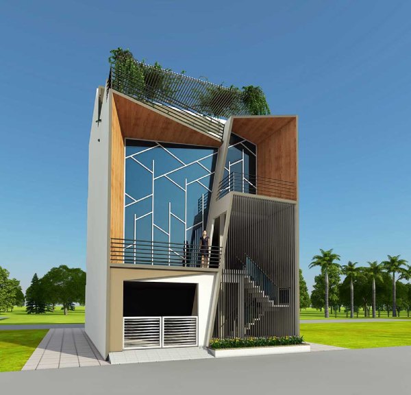 Architectural Design of Sehul Patel, Bungalow