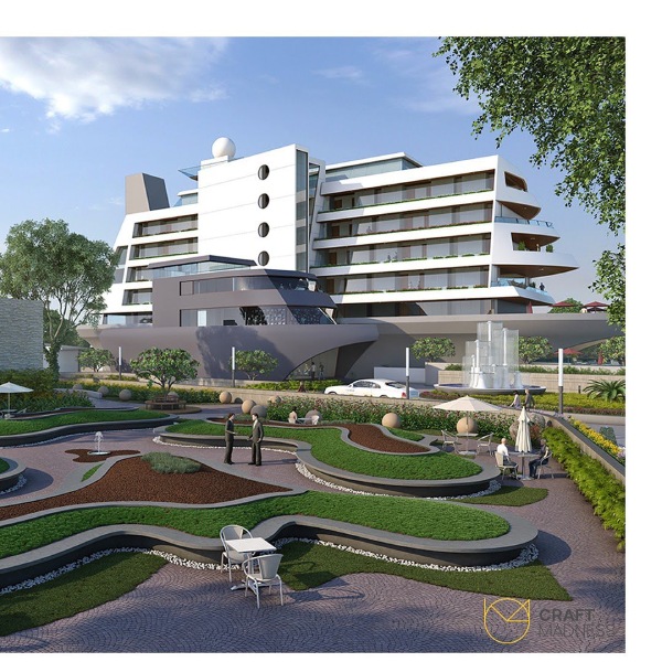 Architectural Design of The Metro Resort